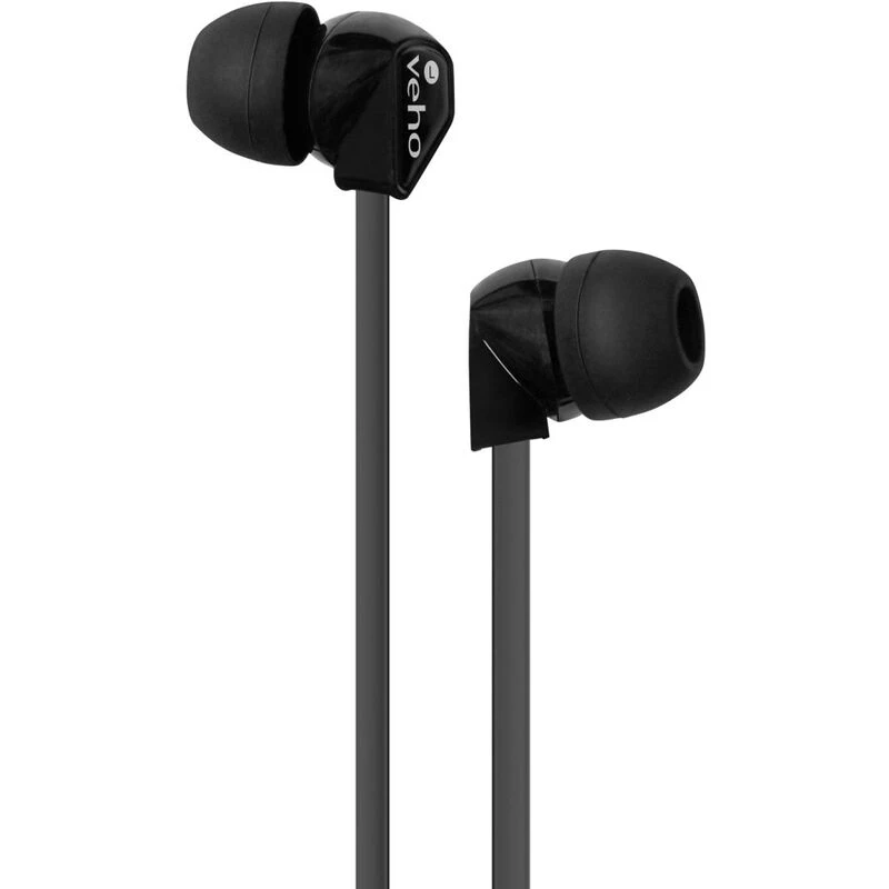 Veho stereo 2025 noise isolating earbuds