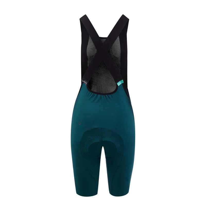 Velocio Womens LUXE Bib Shorts Deep Sea Sportpursuit
