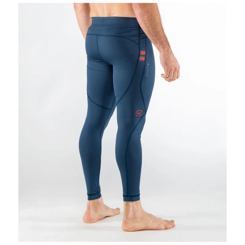 Virus Mens Align Stay Cool Compression Tights (Space Blue)