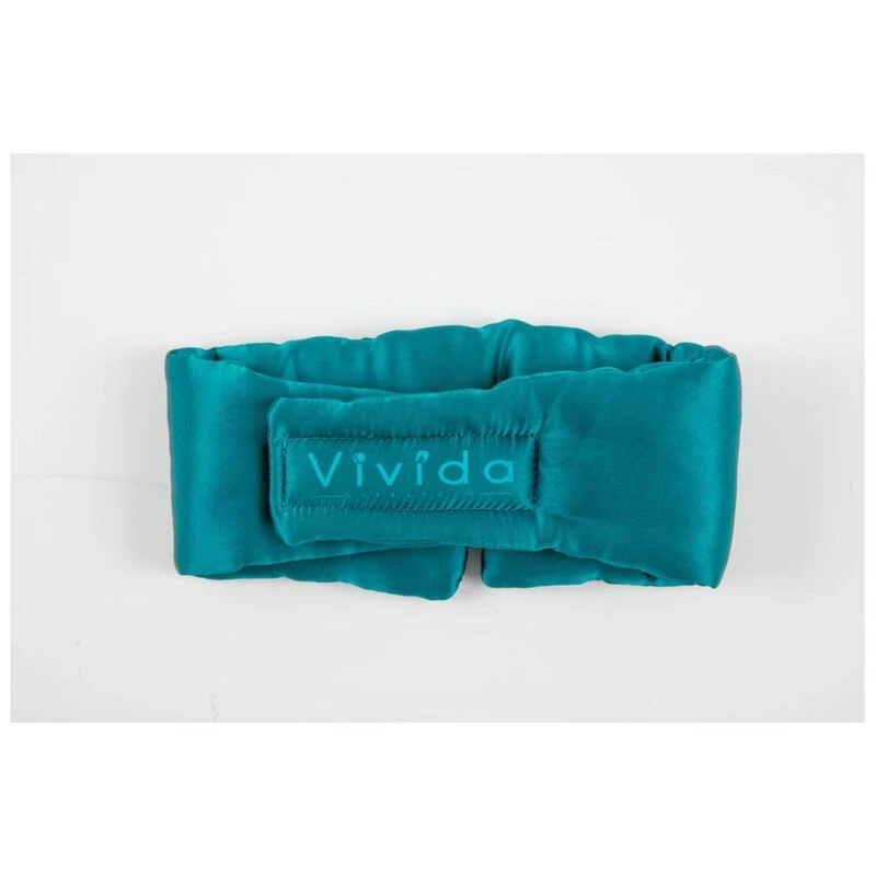 Vivida Lifestyle Silk Blackout Eye Mask (Pacific Teal) Sportpursuit.
