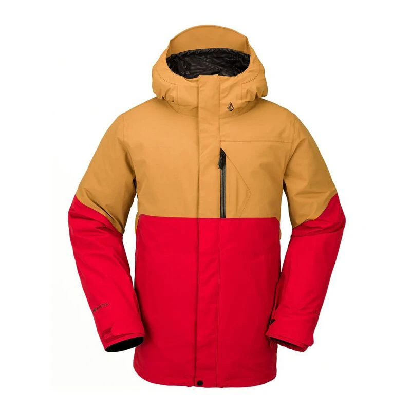 Veste De Ski/snow Volcom V.Co 3L Pour Homme - Coupe Décontractée, Dos Long - Taille XL, Marron