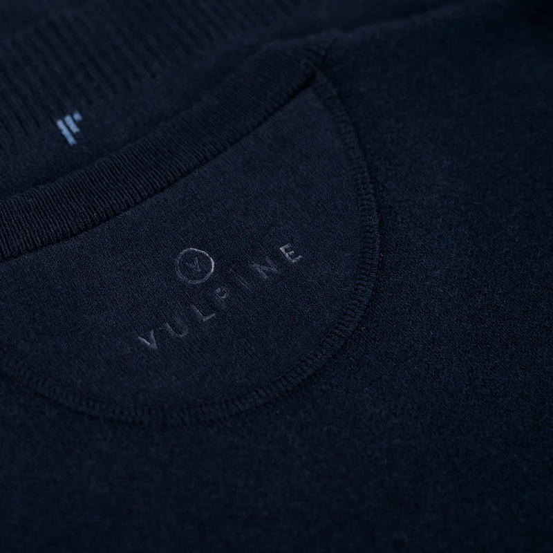 Vulpine Womens Merino 3 Dash Lux Sweatshirt (Navy) | Sportpursuit.com