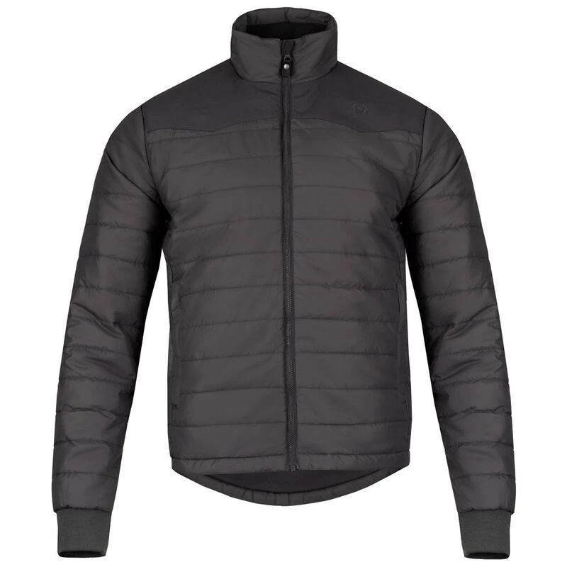 Vulpine Mens Ultralight Quilted Jacket Charcoal Sportpursuit