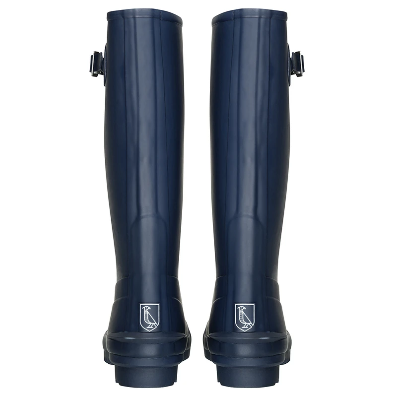 Mens navy wellies top