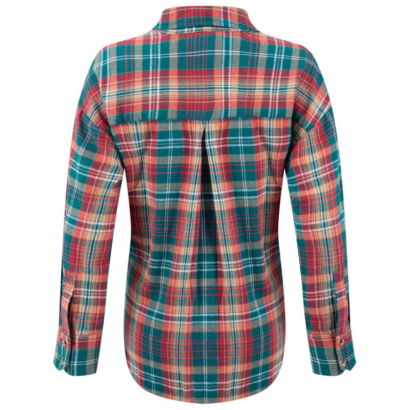 Magellan NWT Women's Plus Fish Gear Long Sleeve Relaxed Fit Blouse 3X
