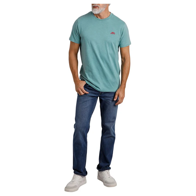 Weird Fish T-shirt con marchio Fished in cotone biologico
