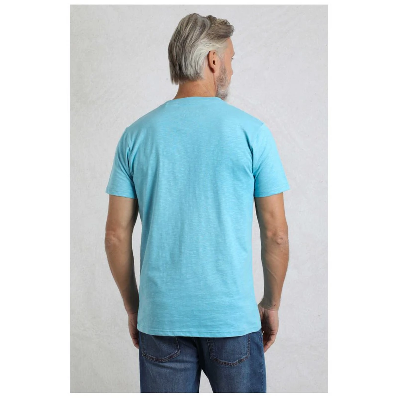 Weird Fish T-shirt Con Marchio Ricamato - Girocollo In Cotone Biologico, Morbida E Colorata - 2