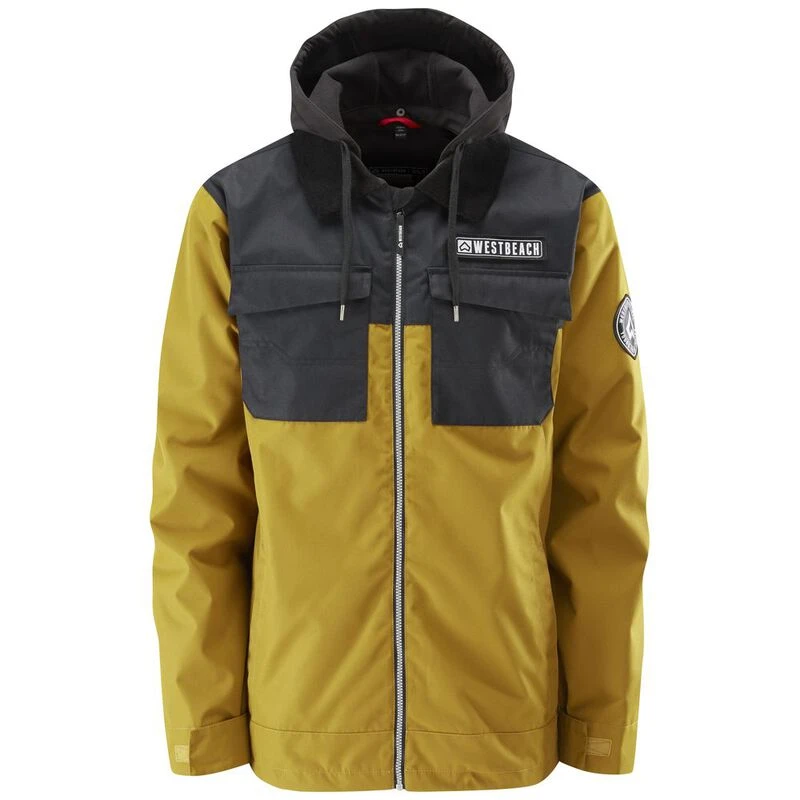 Westbeach Mens Dauntless Jacket Brown Sugar Sportpursuit