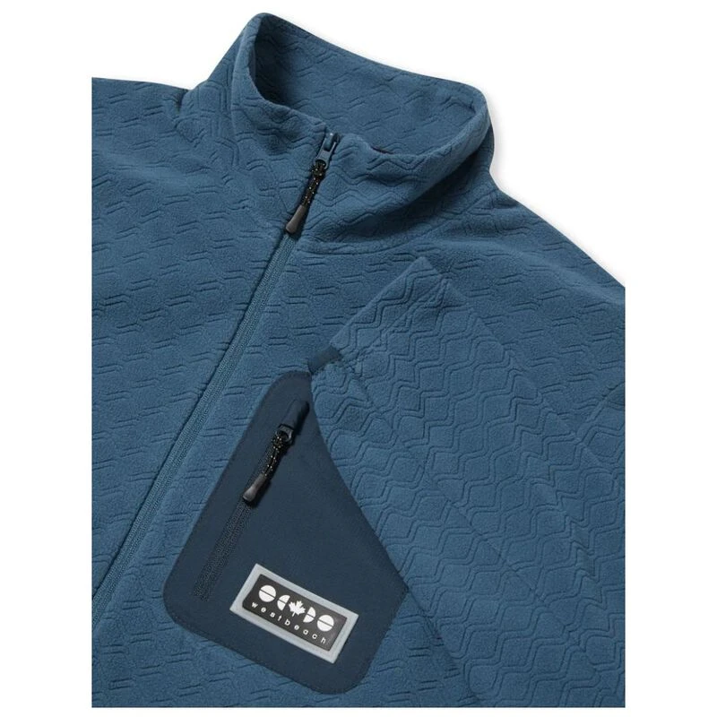 Sweat Blanc Homme Westbeach Taille L – 100% Coton Bio, Capuche, Manches Longues