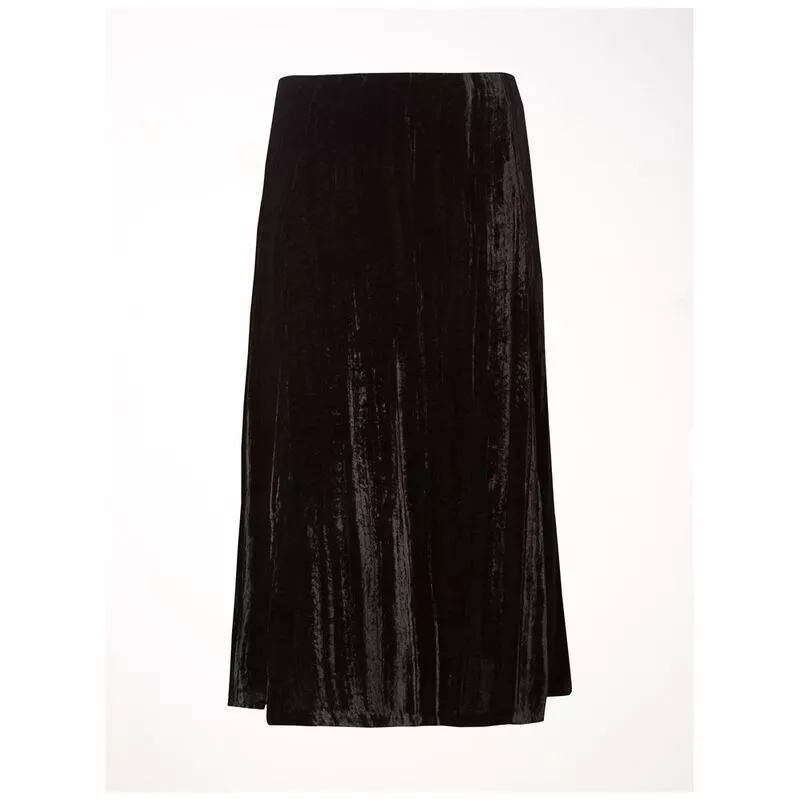White Stuff Womens Anastasia Velvet Crush Skirt Black Sportpursuit
