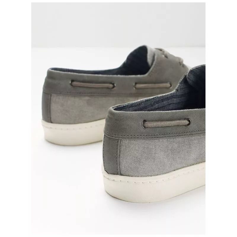 White Stuff Mens Boat Shoes Grey Sportpursuit