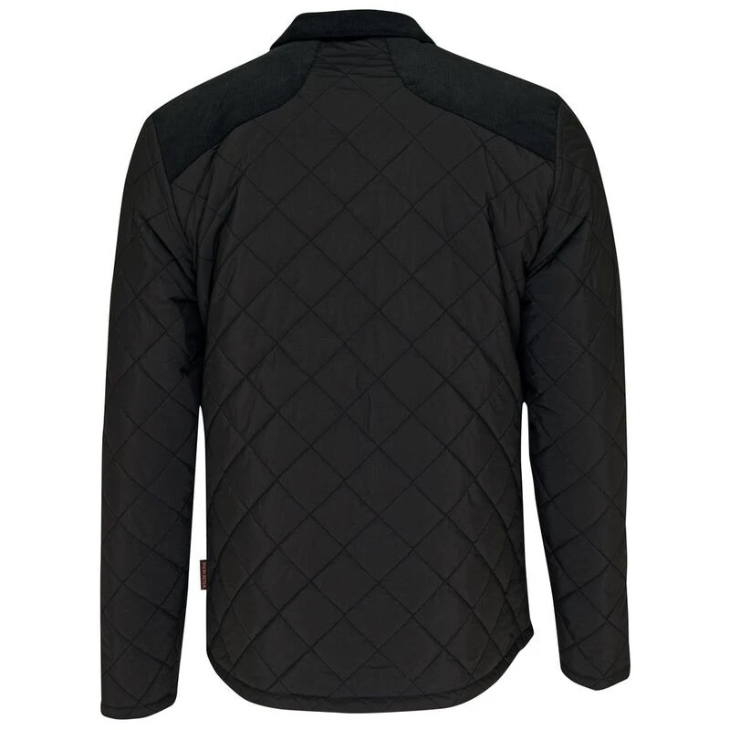 Wilde and King Mens Barnard Quilted Jacket (Black) | Sportpursuit.com