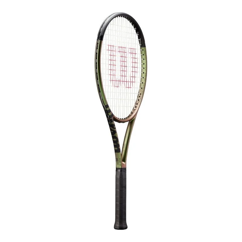 Wilson Mens Blade 98S V8.0 Tennis Racquet (Black/Green Wilson Mens Blade 98S V8.0 Tennis Racquet (Black/Green