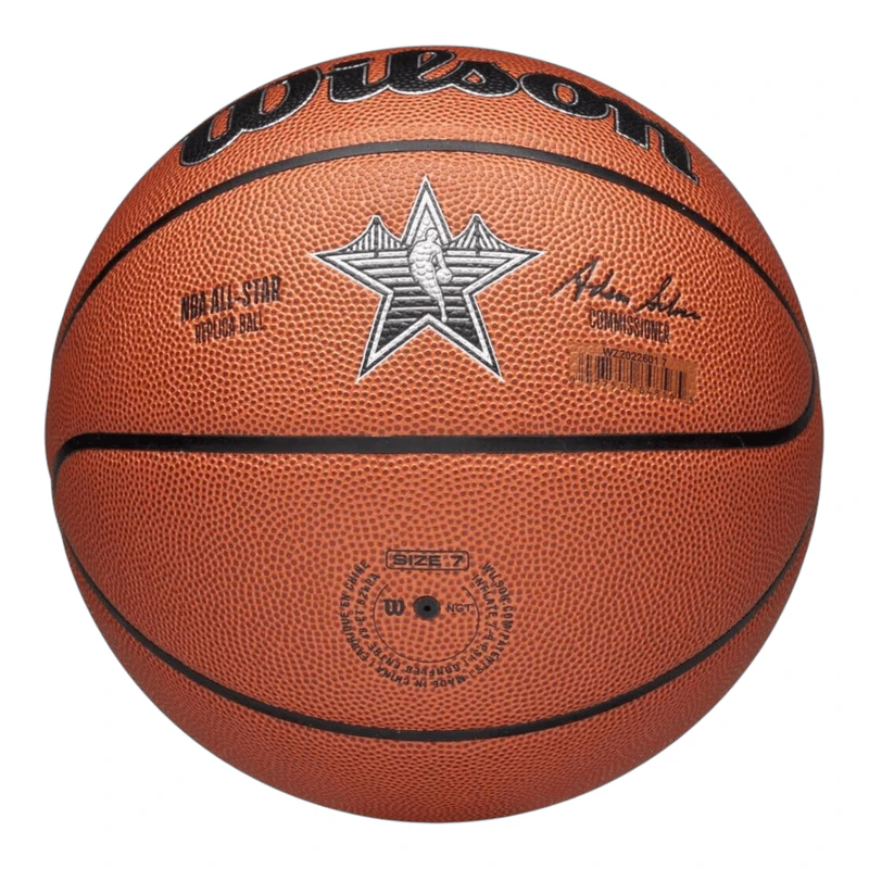 Wilson NCAA Replica 285 - Ballon De Basketball Taille 7 Noir/Doré