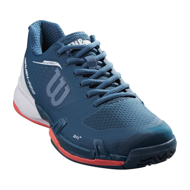 Wilson Womens Rush Pro 2.5 Tennis Shoes Blue Sportpursuit