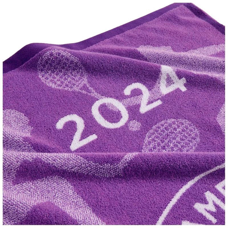 Wimbledon Championship Towel (Hyacinth) | Sportpursuit.com