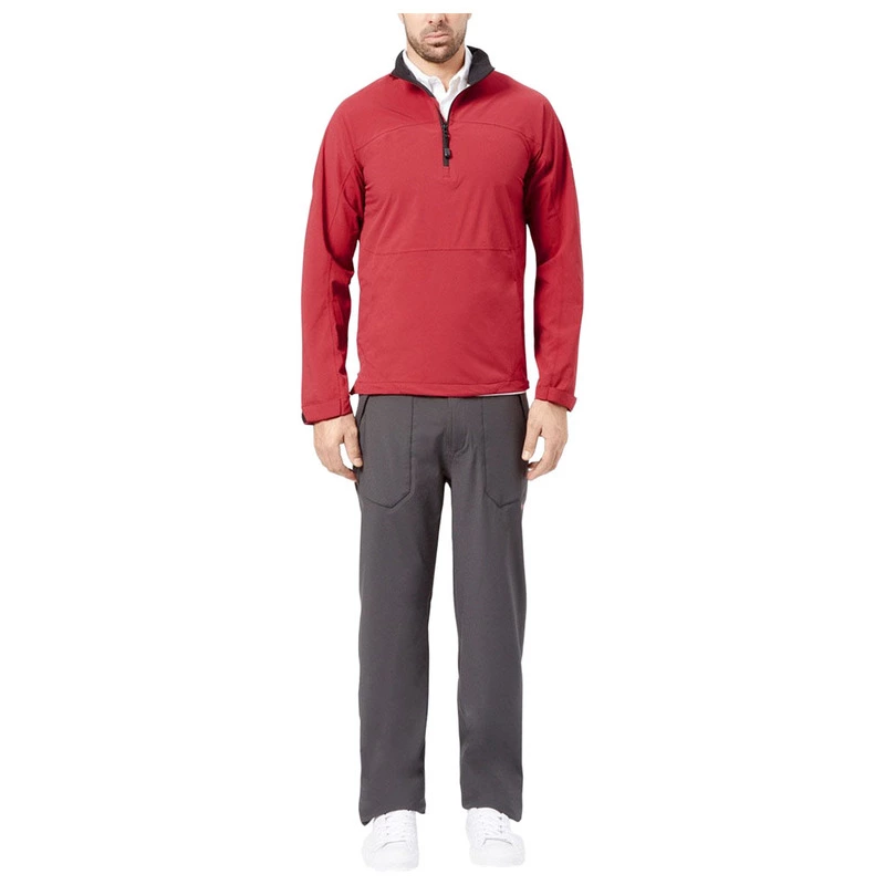 Wolsey Mens Waterproof Half Zip Jacket Chilli Pepper Sportpursuit