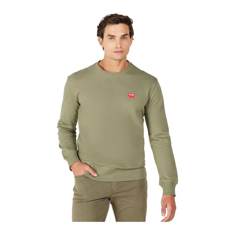 Wrangler Pull W661Hax1 Homme Vert privatesportshop