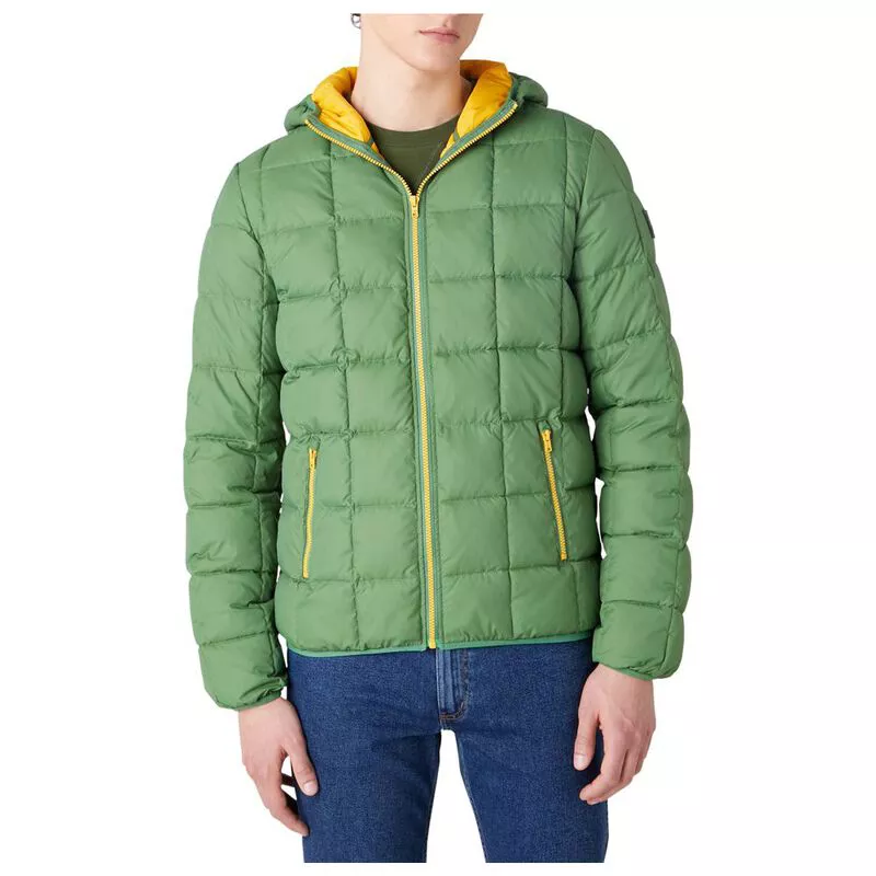 Wrangler Mens Puffer Jacket Artichoke Green Sportpursuit