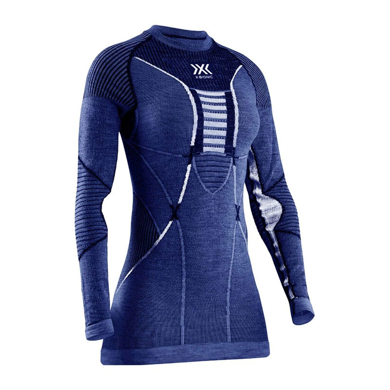 X Bionic Maglia termica Merino LG LS Donna Blu privatesportshop
