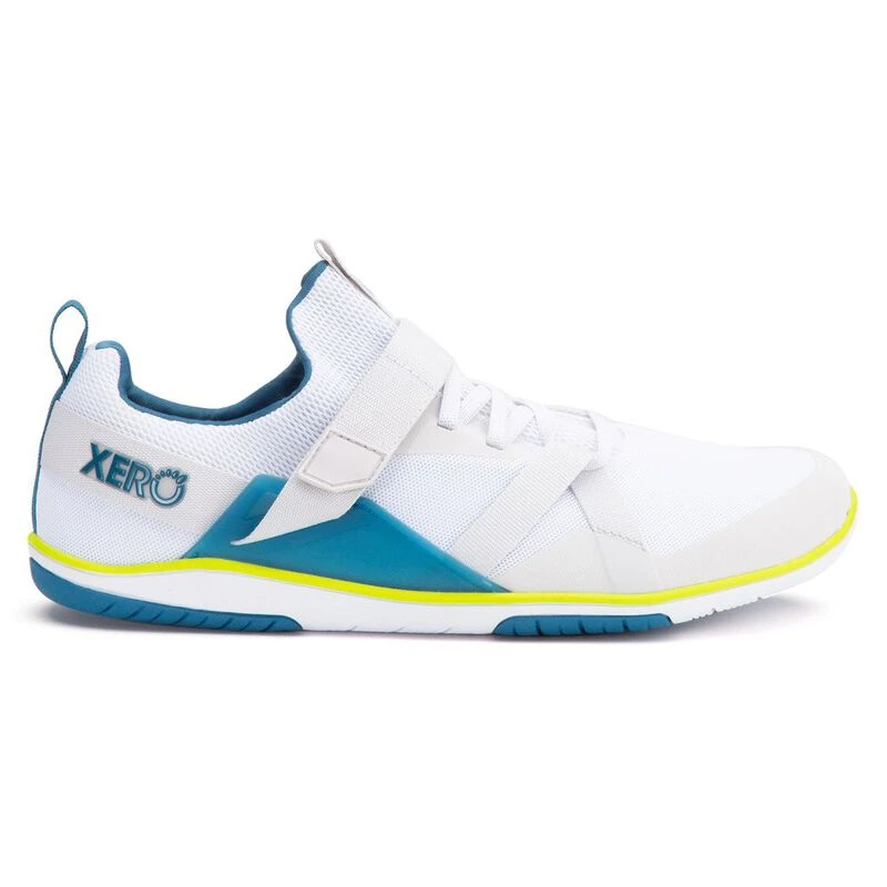 Xero Shoes Mens Forza Trainer Running Shoes (White Blue Sapphire) | Sp