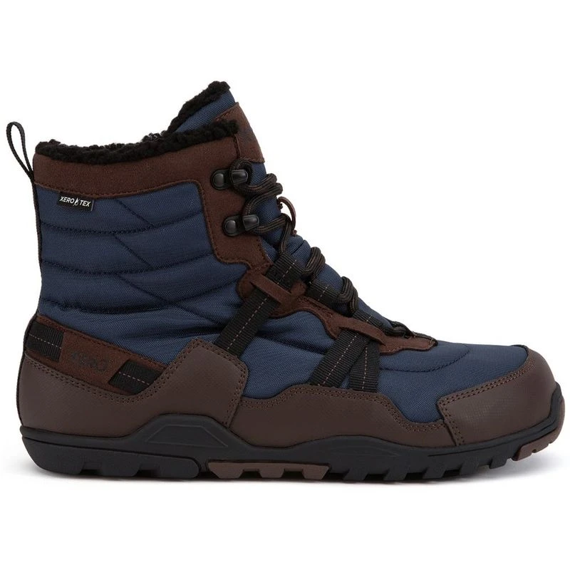 Xero Shoes Stivali da neve Alpine Barefoot Uomo, nero, 38.5 EU