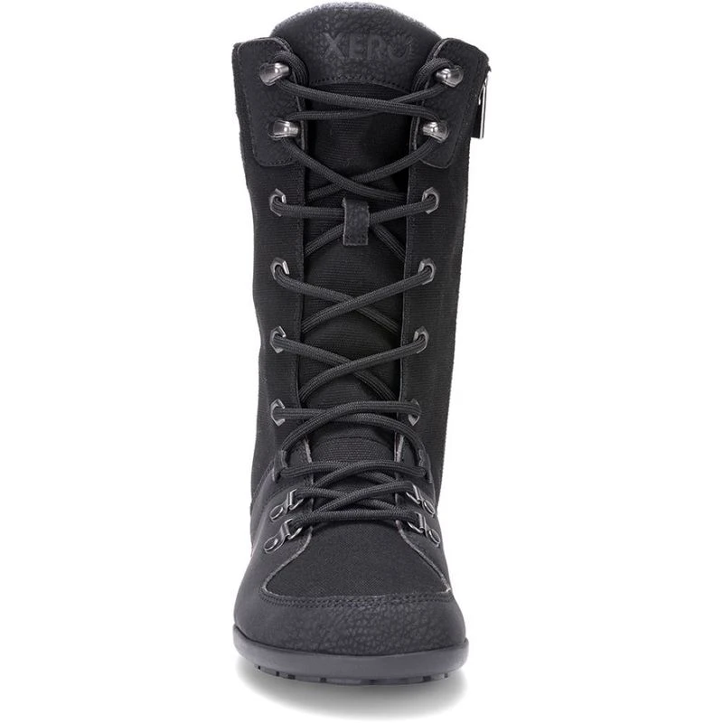 Xero Shoes Womens Mika Zipper Snow Boots Black Sportpursuit