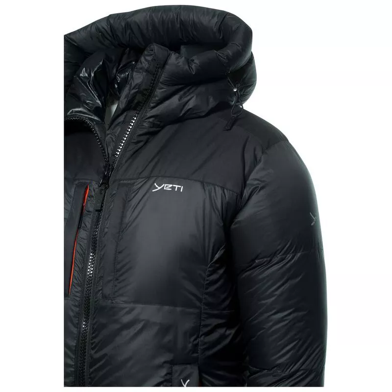 Yeti Mens Skansholm Oversized Down Parka Black Sportpursuit