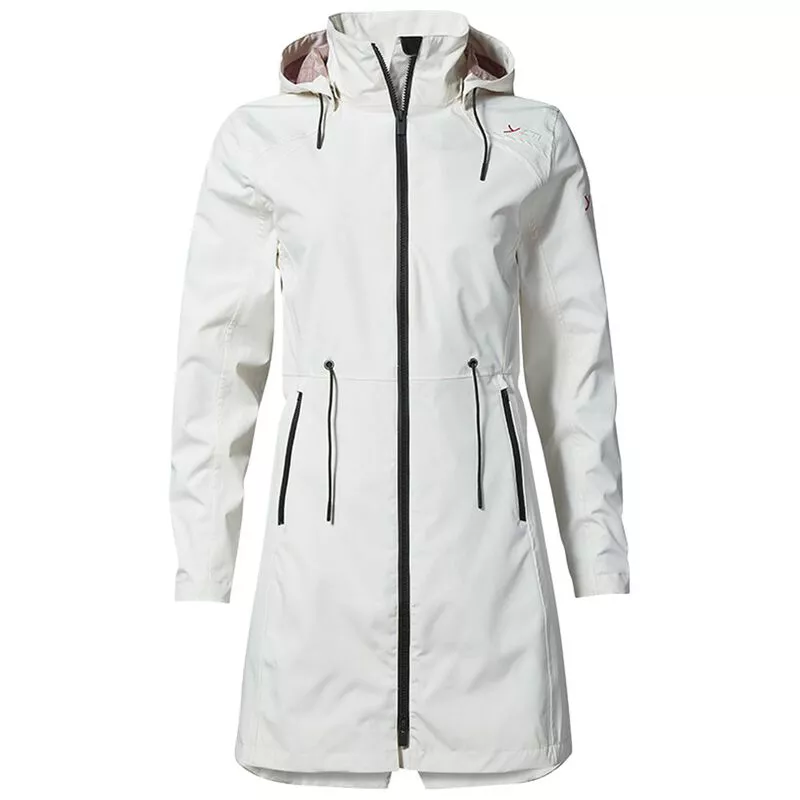 Yeti Womens Mayenne Rain Jacket (Pearl White/Pale Mauve) | Sportpursui