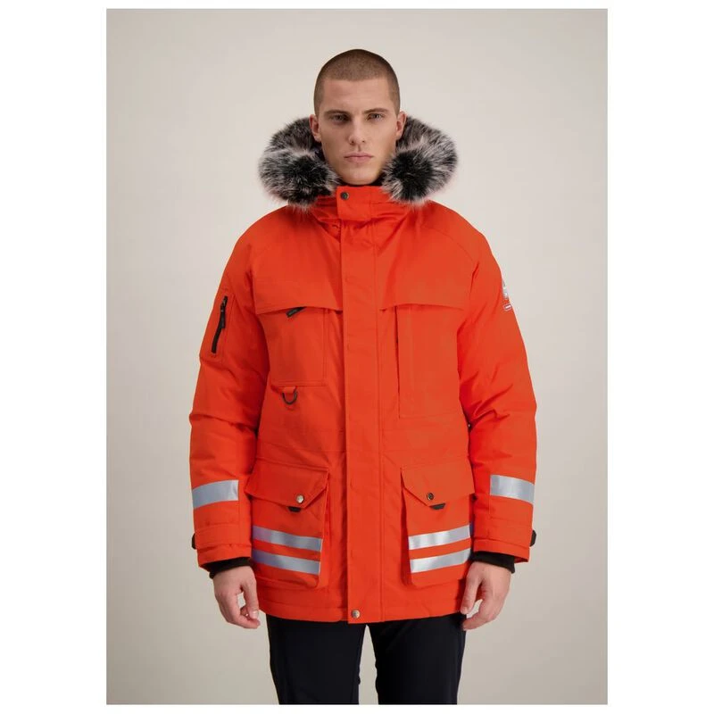 Orange parka hot sale
