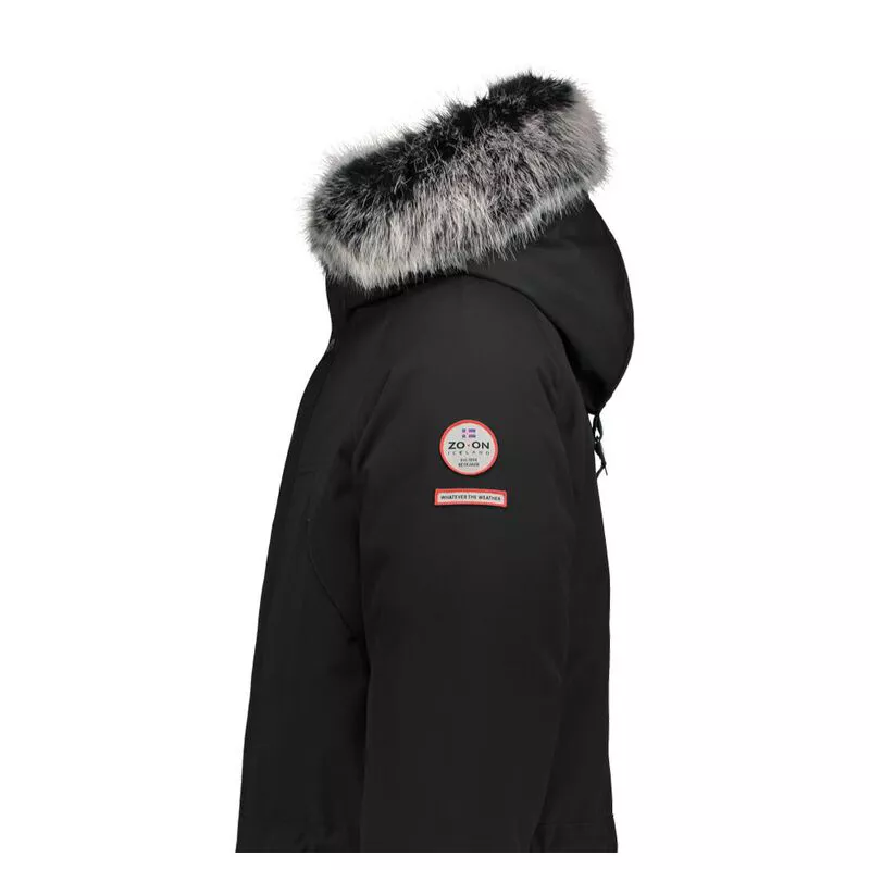 ZO-ON Mens Berjast Down Parka (Black) | Sportpursuit.com