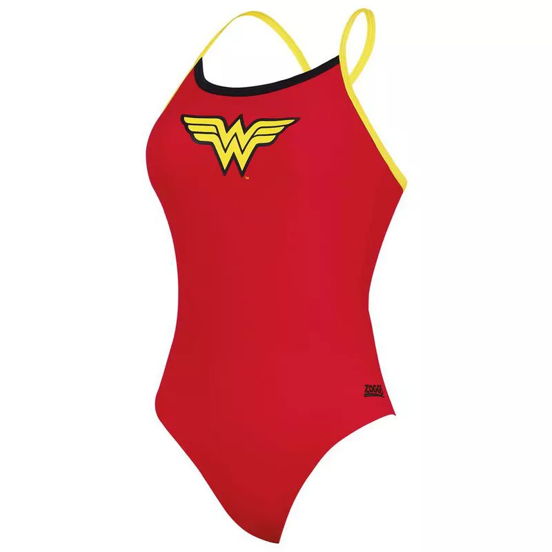 Zoggs wonder woman swimsuit cheap