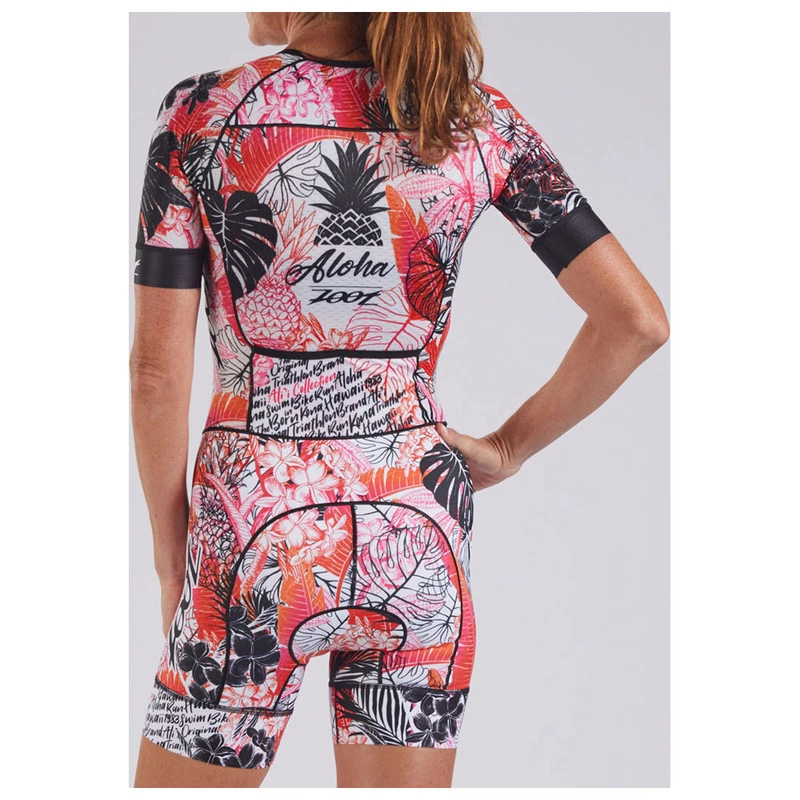 Zoot LTD Aero Ali´i 19 半袖トライスーツ Zoot Womens Ltd Tri Aero Short Sleeve Race Suit (Ali'I) | Sportpursuit