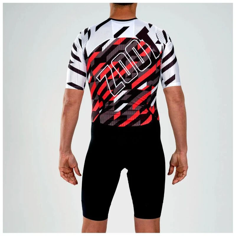 Zoot Mens Ultra Triathlon P1 Tri Suit (Red/White)