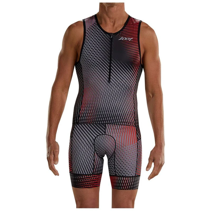 Zoot Mens LTD Triathlon Tri Suit Top (Grey)