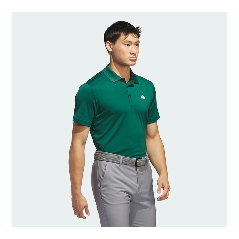 adidas Golf Mens Core Performance Short Sleeve Polo Shirt (Green) | Sp