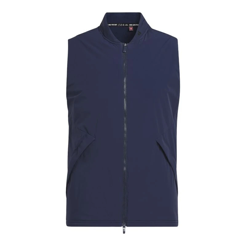 adidas Golf Mens U365T FG Gilet Blue Sportpursuit