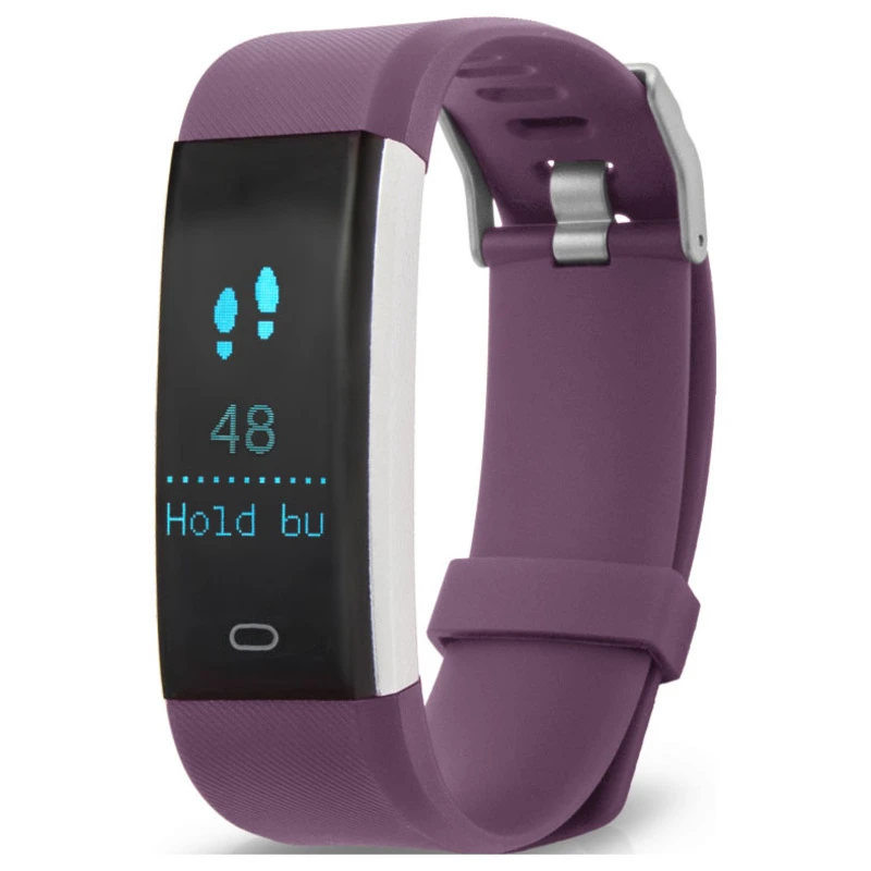 Aquarius AQ125 HRM Colour Screen Fitness Tracker Purple Sportpursu