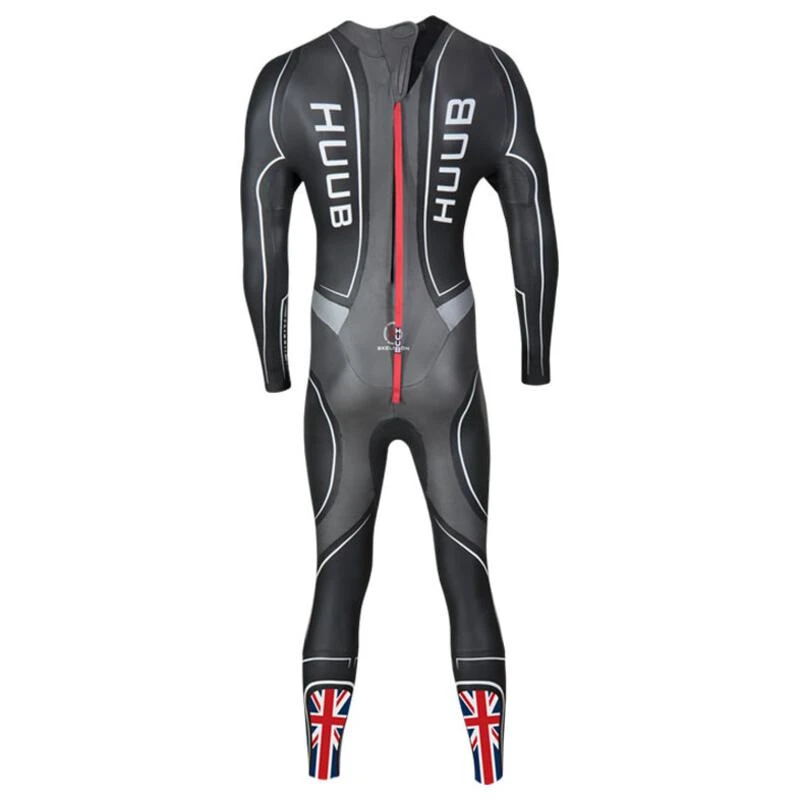 Huub Mens GB Archimedes 4.4 Wetsuit (Black/Red) | Sportpursuit.com