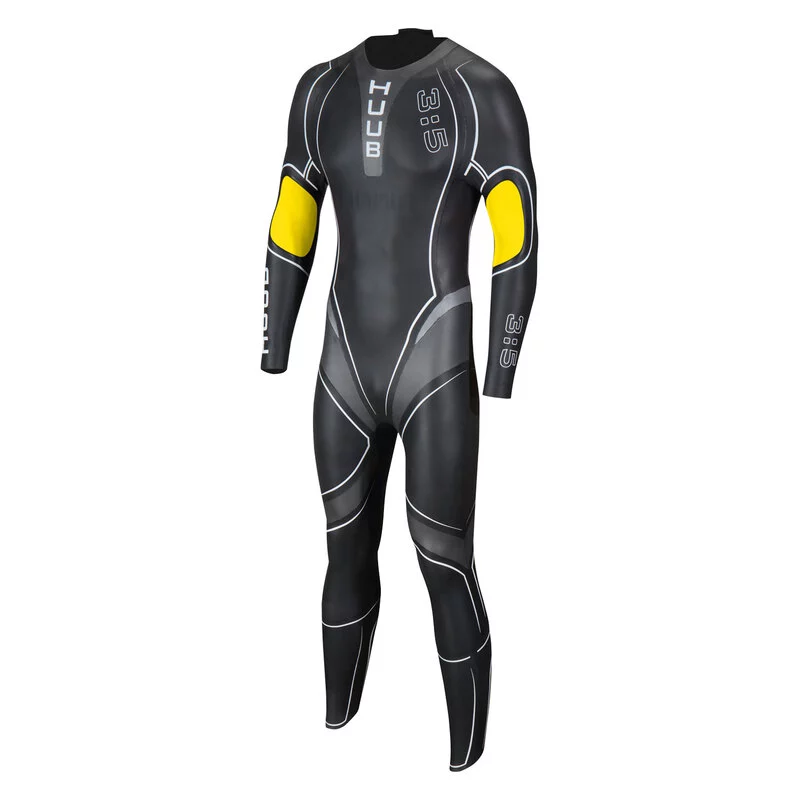 Huub Mens Archimedes II 3.5 Wetsuit (Yellow) | Sportpursuit.com
