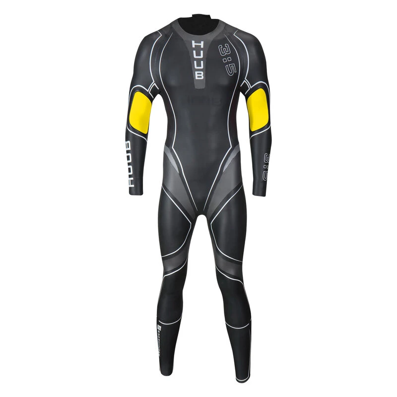 Huub Mens Archimedes II 3.5 Wetsuit (Yellow) | Sportpursuit.com