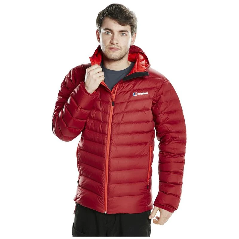 Berghaus Mens Combust Down Jacket Red Dahlia Sportpursuit