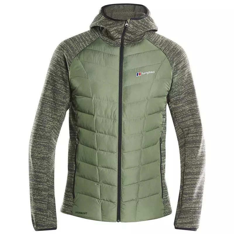 Uitstekend Zonnebrand Omhoog Berghaus Mens Duneline Hybrid Full Zip Fleece Jacket (Bronze Green) 