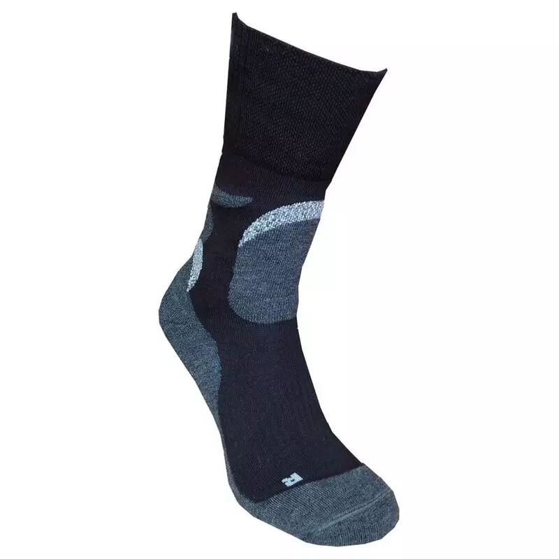 Viking Sport Trekking Merino Blend Socks (Black/Melange) | Sportpursui