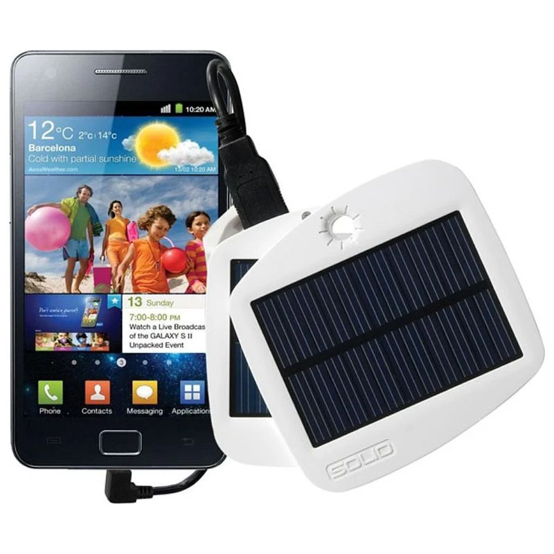 Solio Bolt Battery Pack with Solar Charger