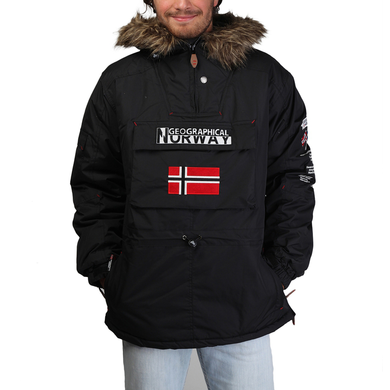 GEOGRAPHICAL NORWAY Geographical Norway GADRIEN - Sudadera hombre black -  Private Sport Shop