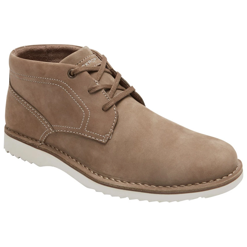 Rockport Mens Cabot Chukka Boot Taupe Sportpursuit