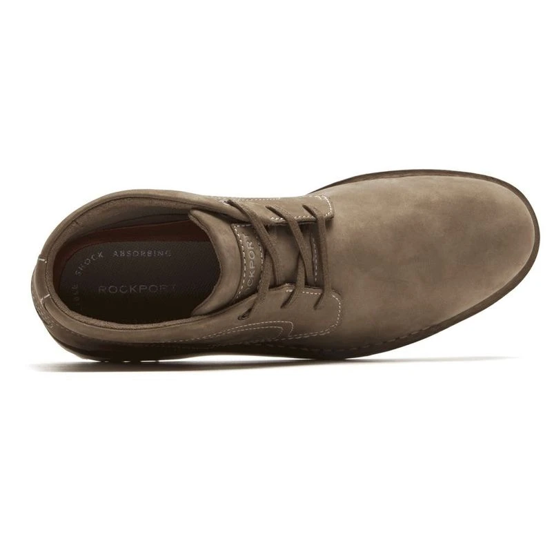 Rockport Mens Cabot Chukka Boot Taupe Sportpursuit