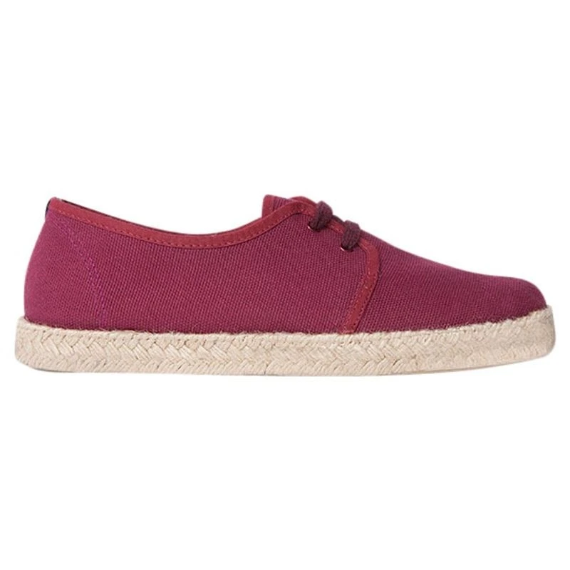 The Rice Co Mens Canyeret Espadrilles Burgundy Sportpursuit