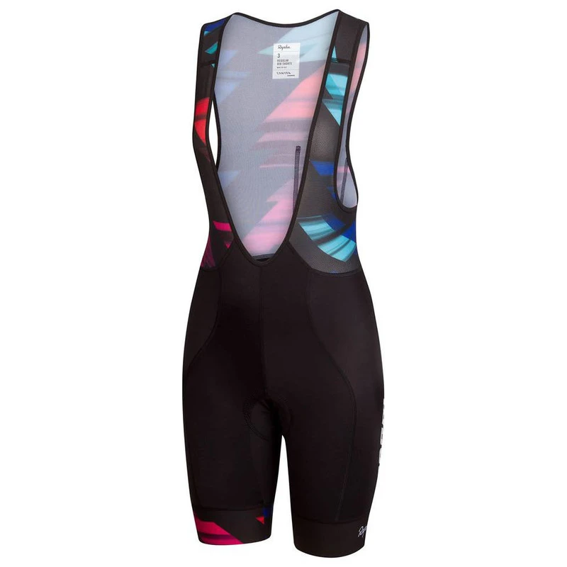 Rapha Womens CANYON//SRAM Bib Shorts (Black) | Sportpursuit.com